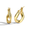  Gold Twisted Earrings