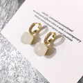  Gold Light White Jade (with Diamond)