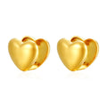  Heart Ear Clip Gold