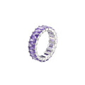  Silver Purple Diamond