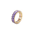  Gold + Purple Diamond