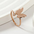  Rose Gold (Frosted Butterfly 1 Diamond)