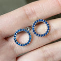  E1825 Sapphire Blue Diamond