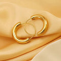  E58-Hanging Basket Ear Clip-Gold